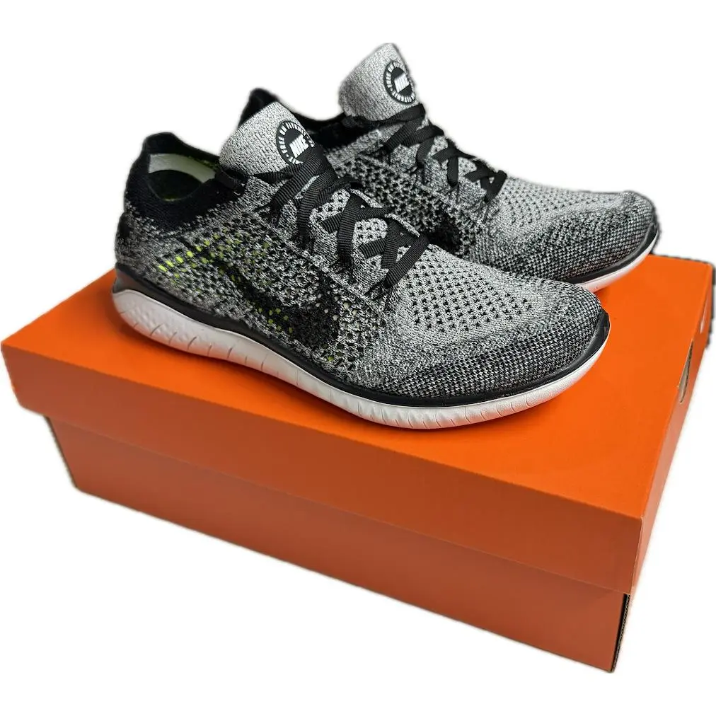 Nike shoes - Nike Free RN Flyknit 2018 - 942839-101 - White/Black 6