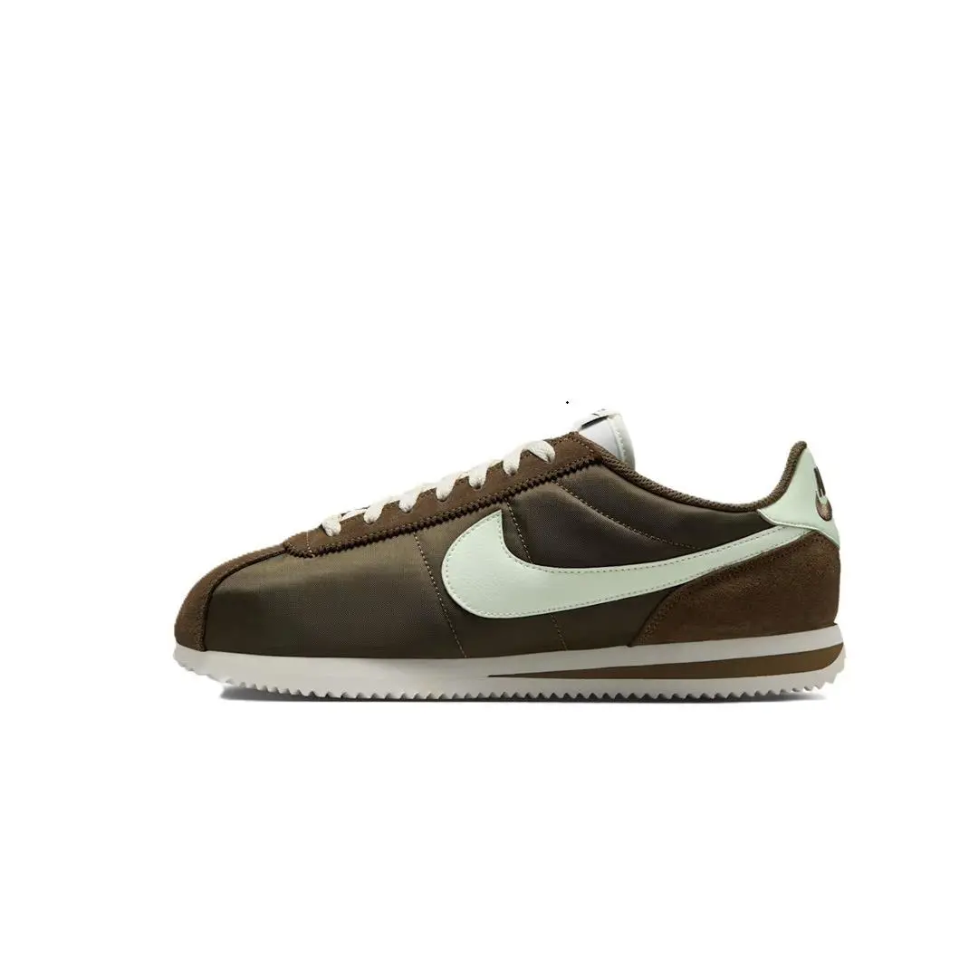 Men`s Nike Cortez Txt Dark Hazel/volt Tint-sail HF0263 201 - Dark Hazel/Volt Tint-Sail