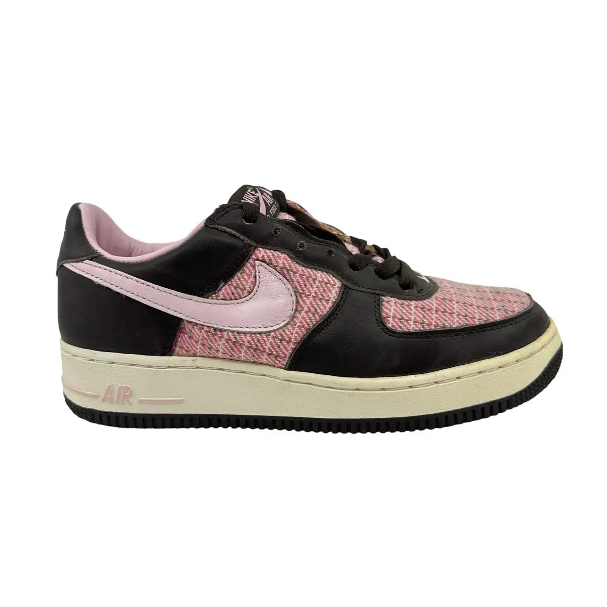 Nike Air Force 1 Premium Baroque Brown Pink Ice Womens Athletic Sneaker - Brown, Manufacturer: Baroque Brown Pink Ice