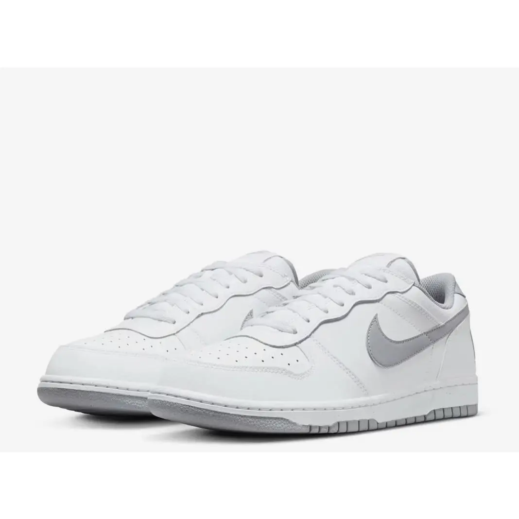 Nike shoes - Nike Big Nike - Big - 355152-106 - White, Manufacturer: White/Wolf Grey 1