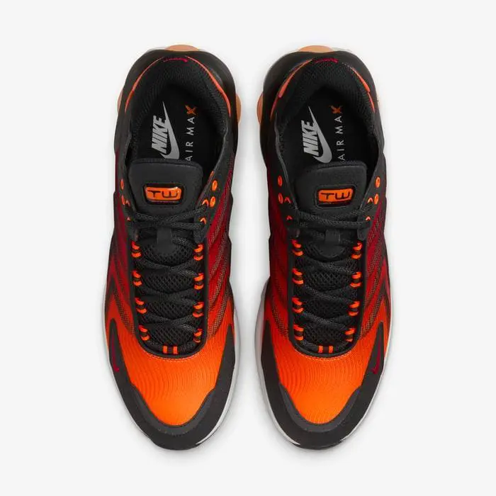 Nike shoes - Nike Air Max TW SE - FJ2590 001 - BLACK / GYM RED - TOTAL ORANGE 2