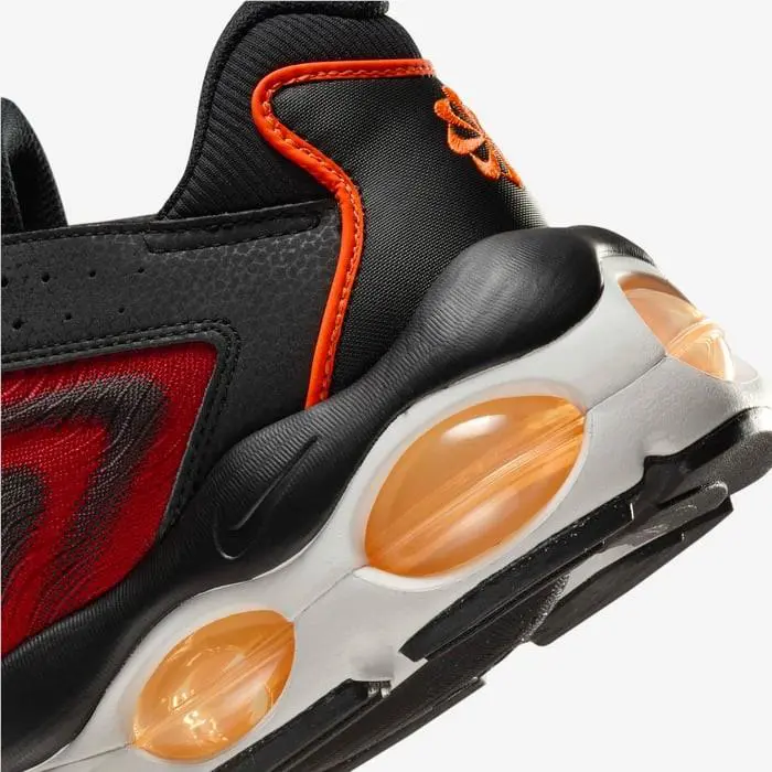 Nike shoes - Nike Air Max TW SE - FJ2590 001 - BLACK / GYM RED - TOTAL ORANGE 15