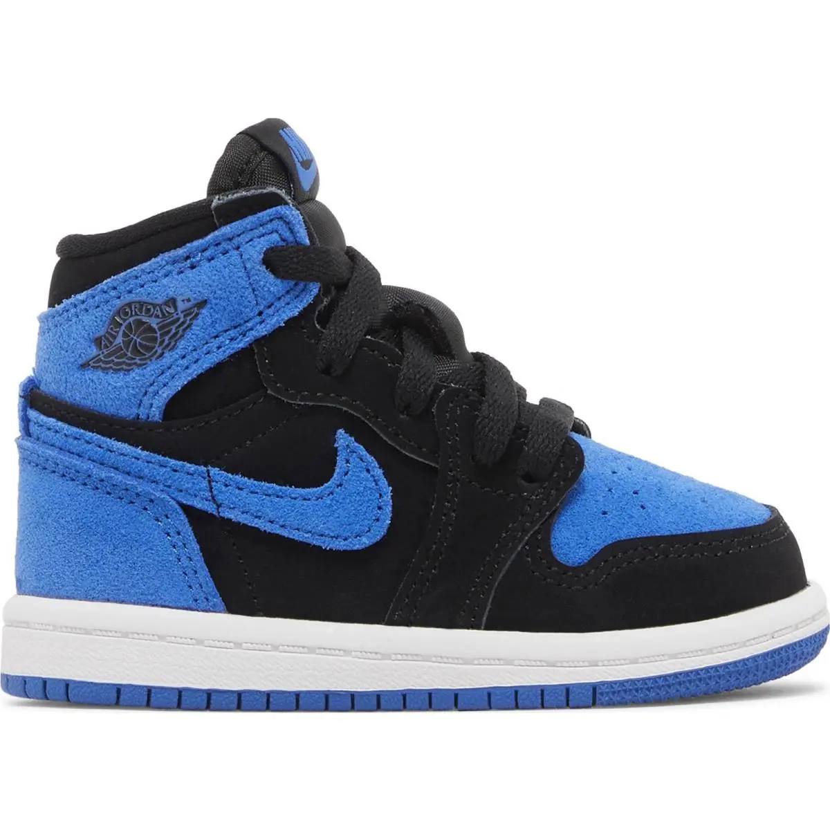 FD1413-042 Toddlers Air Jordan Retro 1 High OG `royal Reimagined` TD - Black/Royal Blue/White
