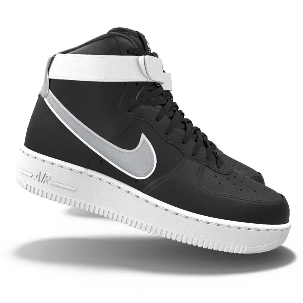 Nike shoes - Nike Air Force 1 - Air Force - Black 0