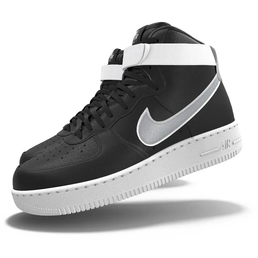 Nike shoes - Nike Air Force 1 - Air Force - Black 1