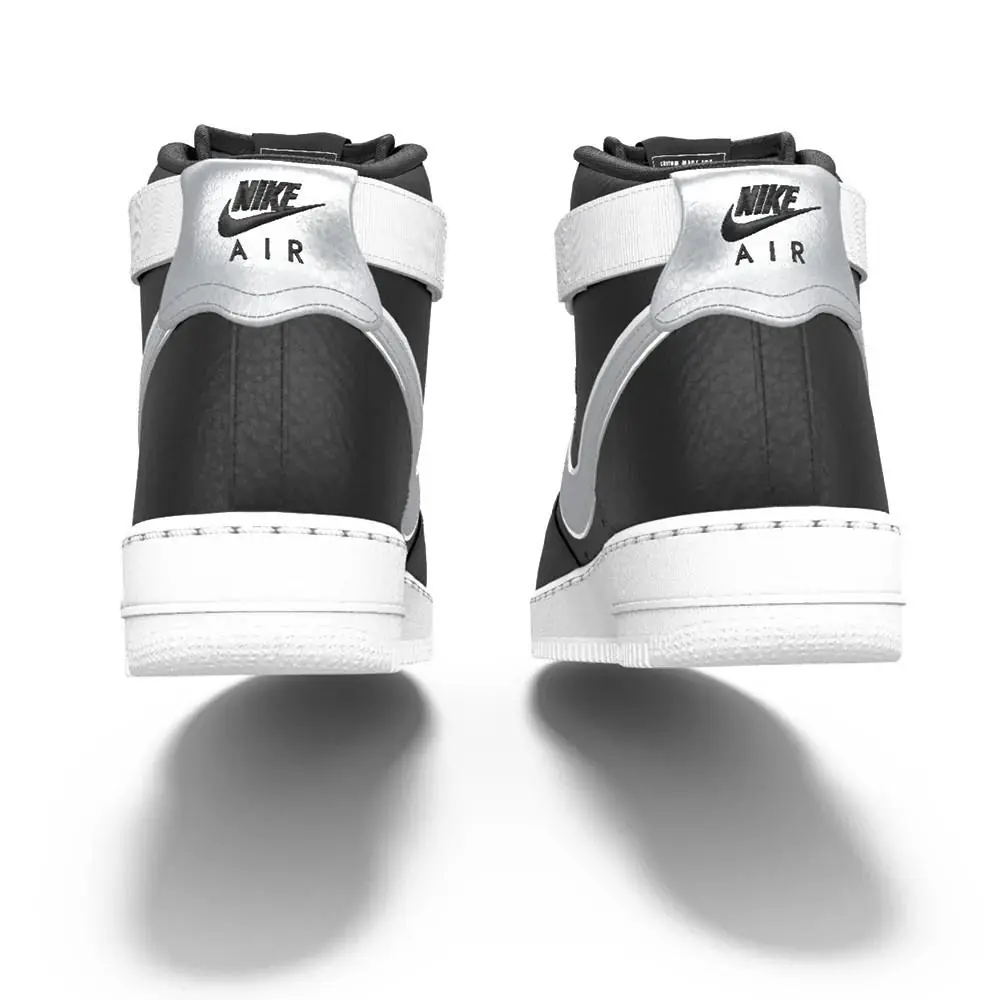 Nike shoes - Nike Air Force 1 - Air Force - Black 2