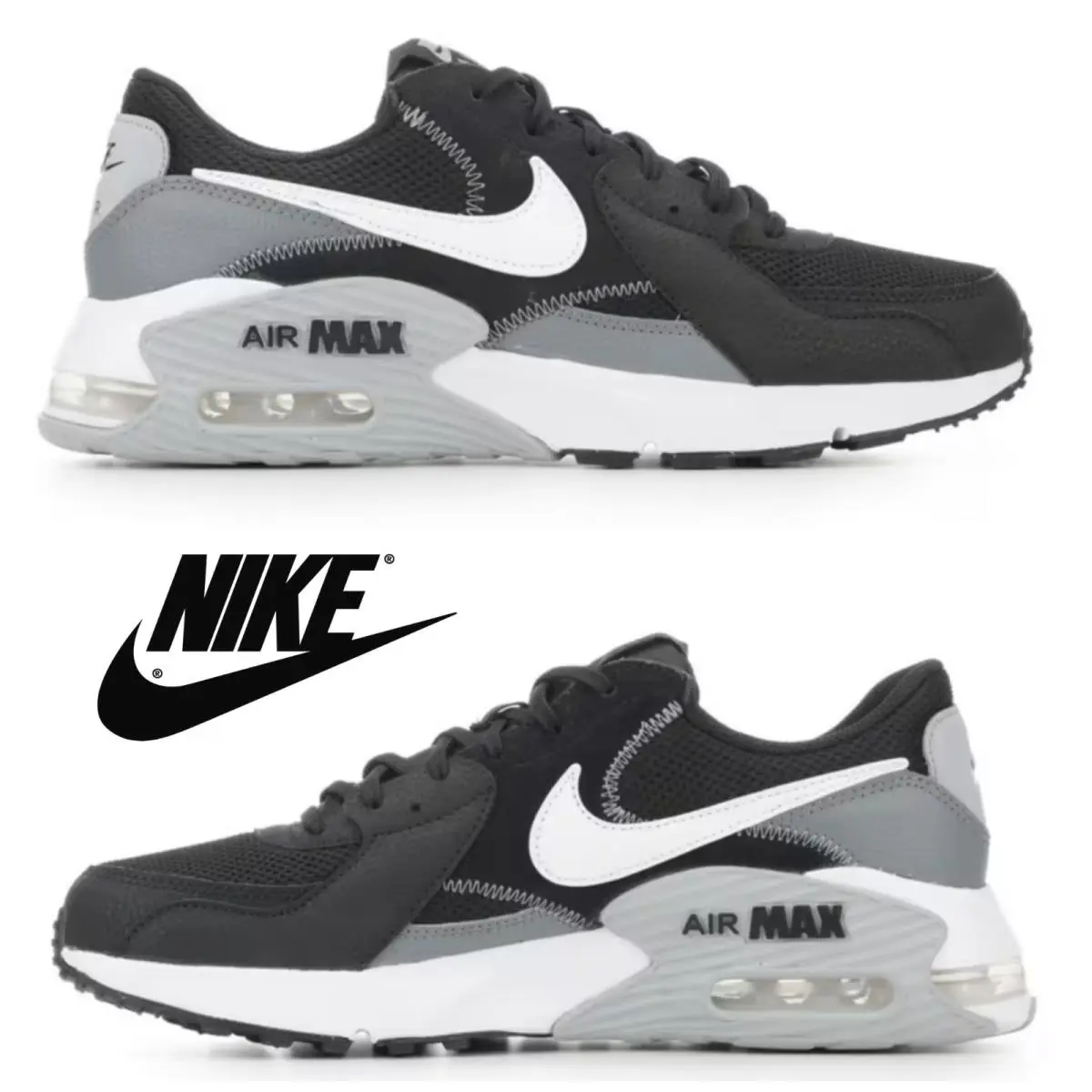 Nike shoes - Nike Air Max Excee - Air Max Excee - Black, Maufacturer: blk/wht/gry 001 23