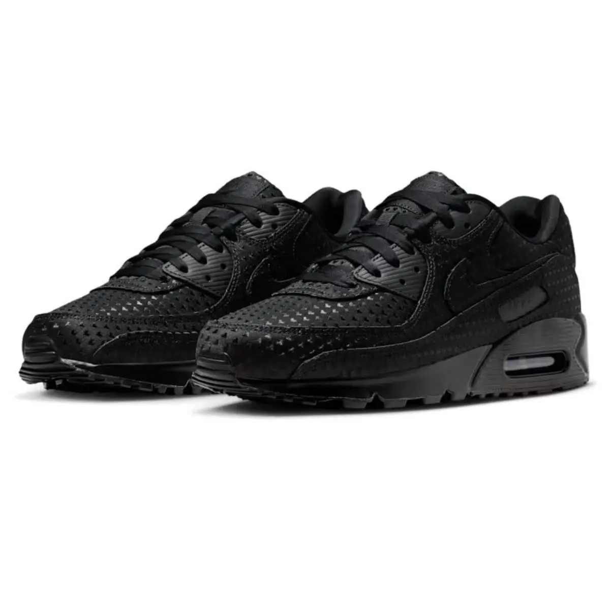 Nike shoes - Nike Air Max 90 - Air Max - Black, Maufacturer: Black/University Red/Black 4