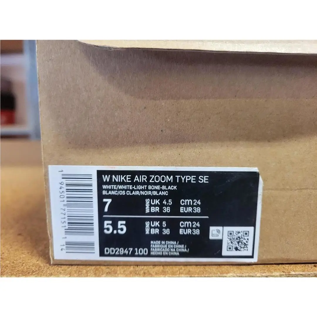 Nike shoes - Nike Air Zoom Type SE - DD2947 100 - White Light Bone Black, Women`s: White Light Bone Black 4
