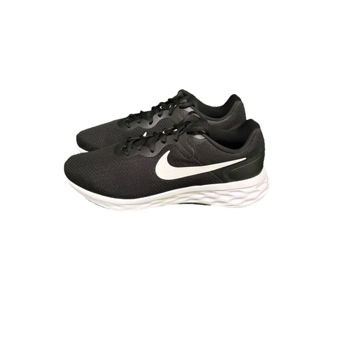 Nike Revolution 6 NN Next Nature 4E Extra Wide Black White DD8475-003 Mens Sizes - Black