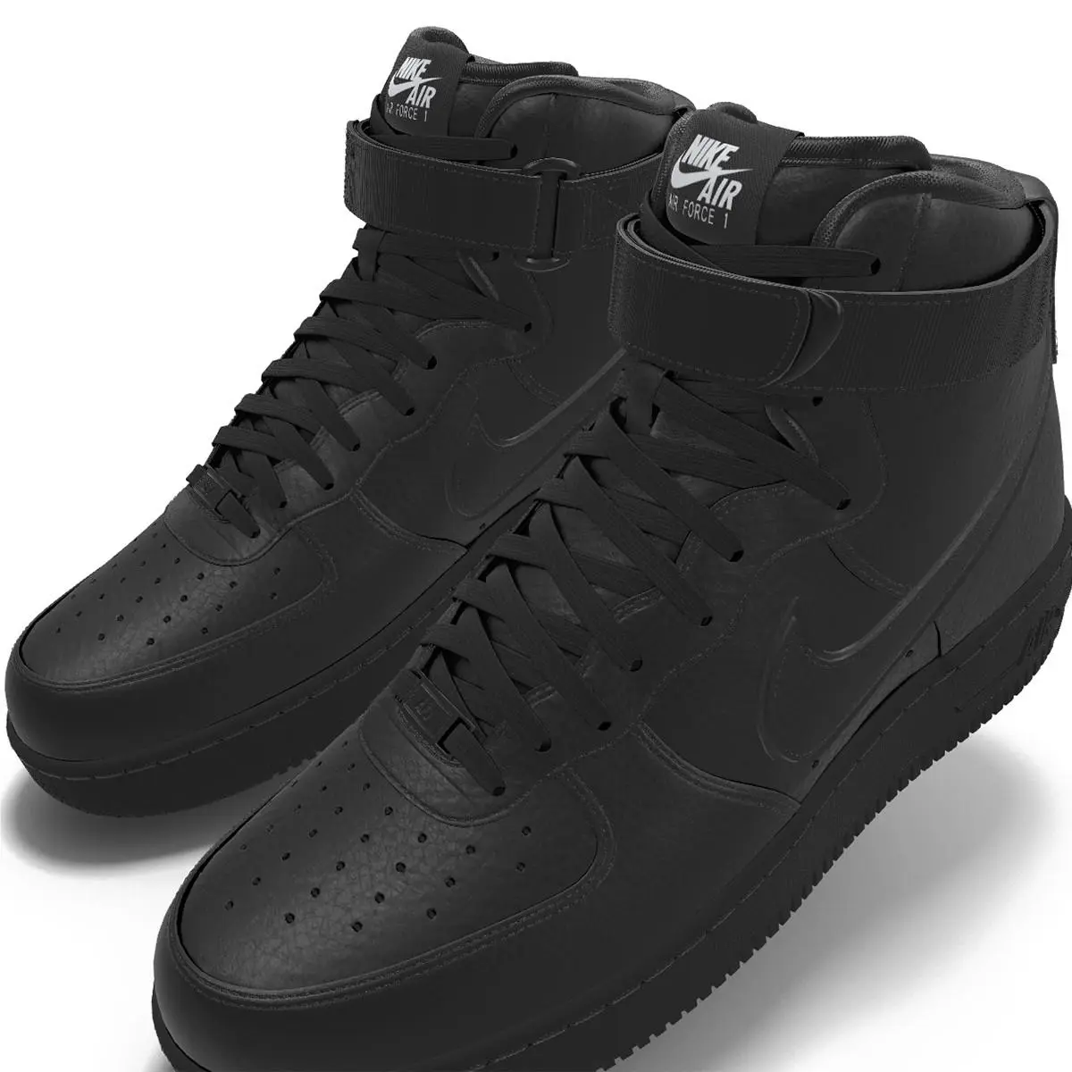 Nike shoes - Nike Air Force 1 - Air Force - HF0658-900 - Black 7