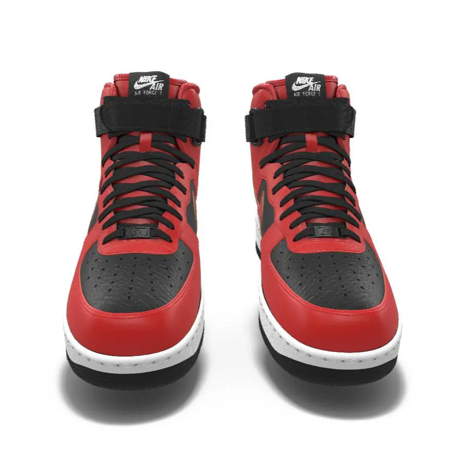 Nike shoes - Nike Air Force 1 - Air Force - HF0658-900 - Red 3