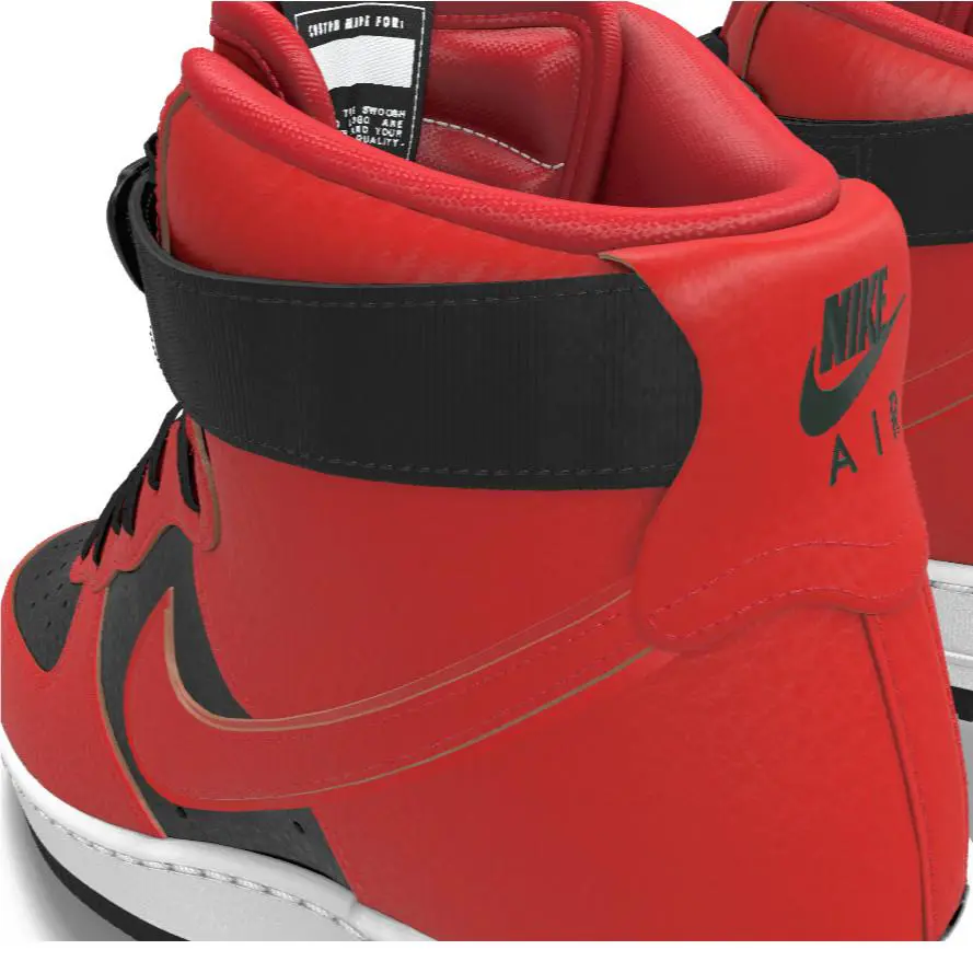 Nike shoes - Nike Air Force 1 - Air Force - HF0658-900 - Red 6