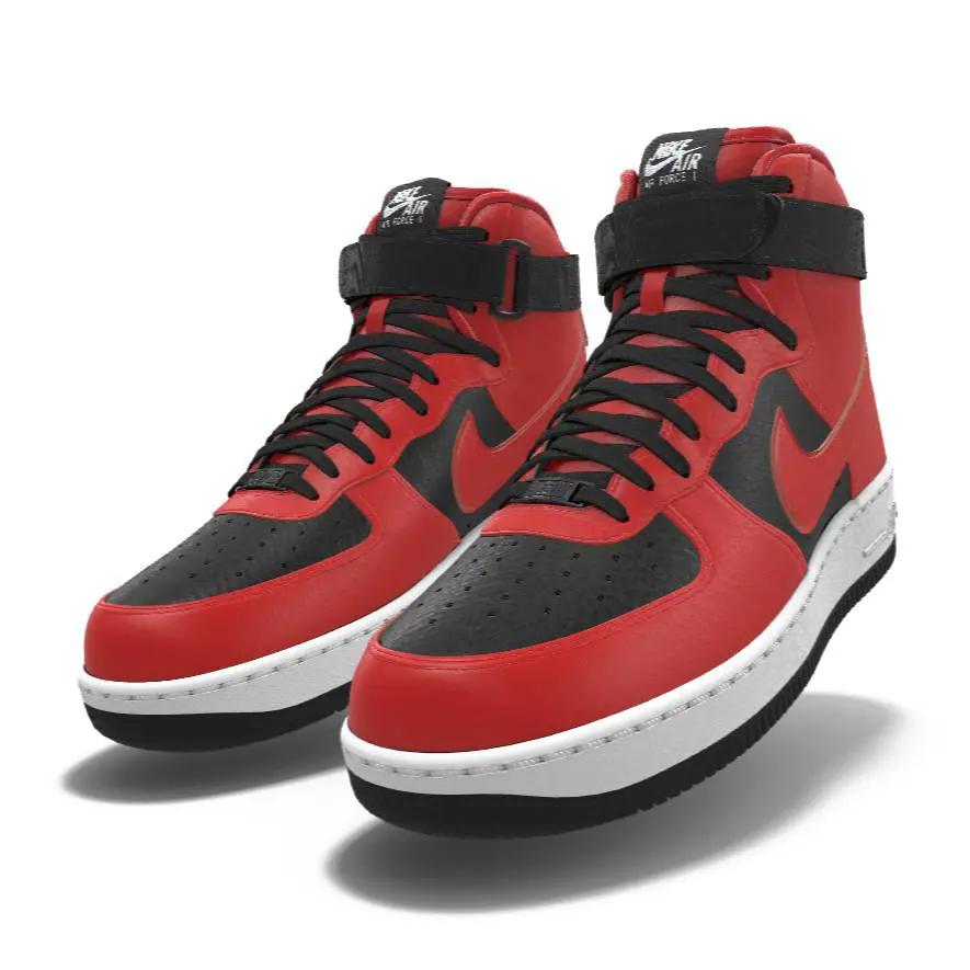 Nike shoes - Nike Air Force 1 - Air Force - HF0658-900 - Red 7