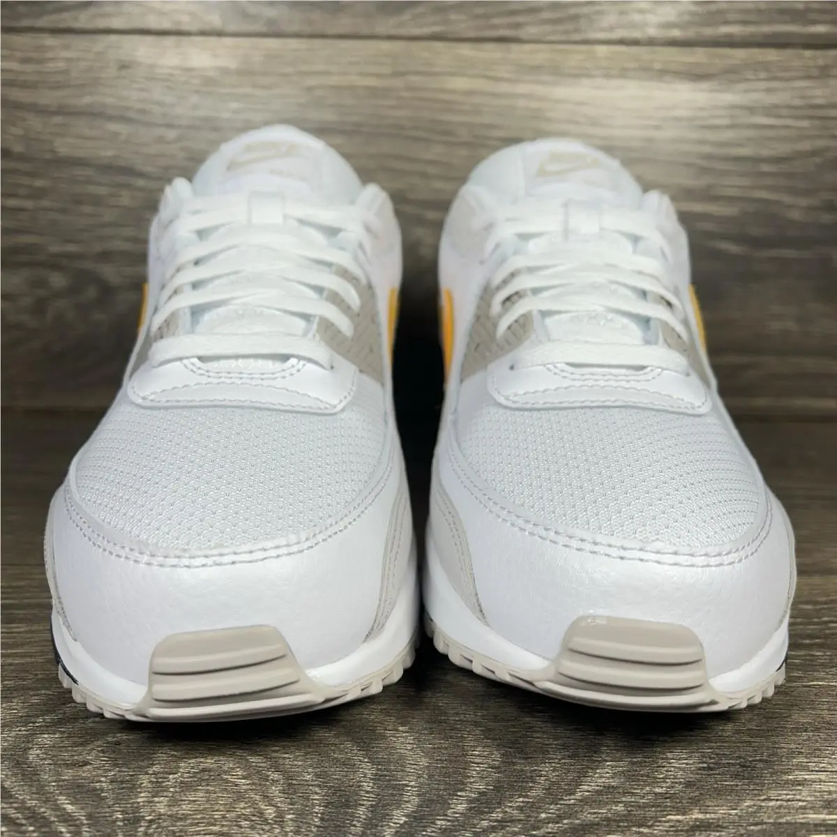 Nike shoes - Nike Air Max 90 White Orange - Orange, White 9