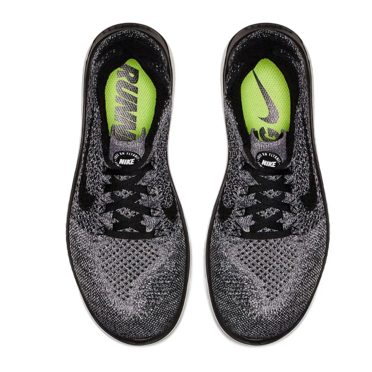 Nike shoes - Nike Free RN - Free - 942839-101 - White, Manufacturer: White/Black 2