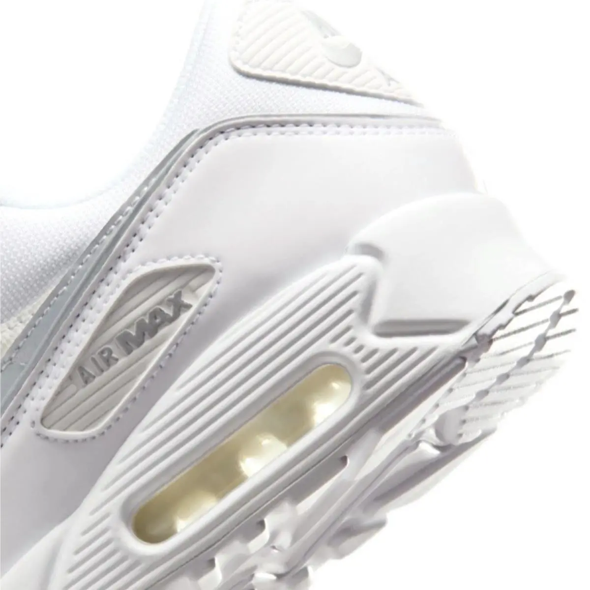 Nike shoes - Nike Air Max 90 - Air Max - White, Maufacturer: White/Mtlc Silver/White 3