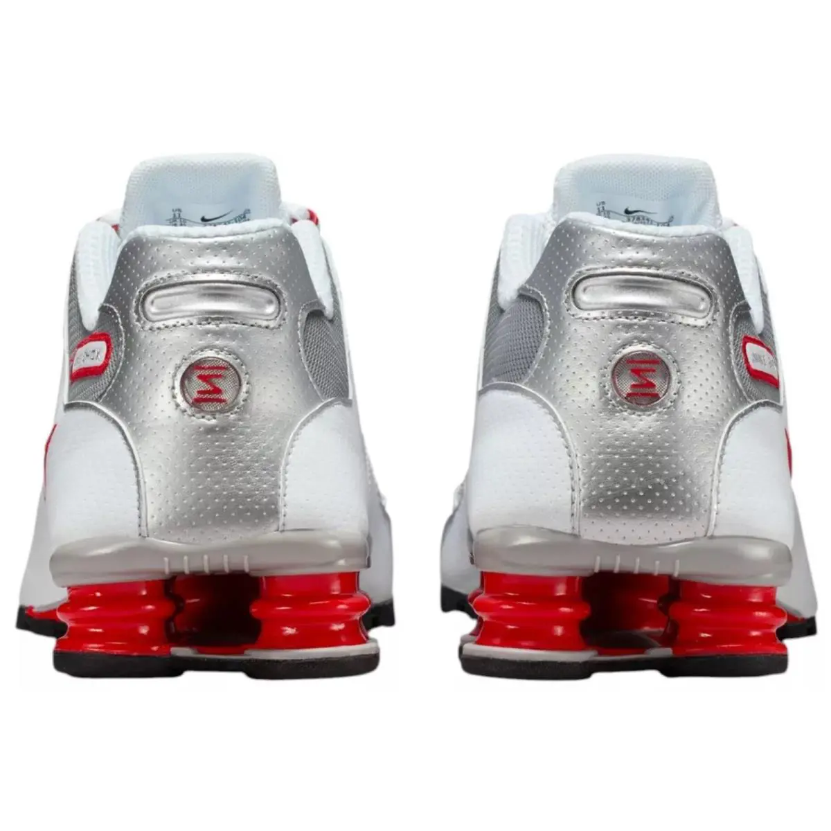 Nike shoes - Nike Shox - Shox - White, Maufacturer: White/Metallic Silver/Sport Red 13