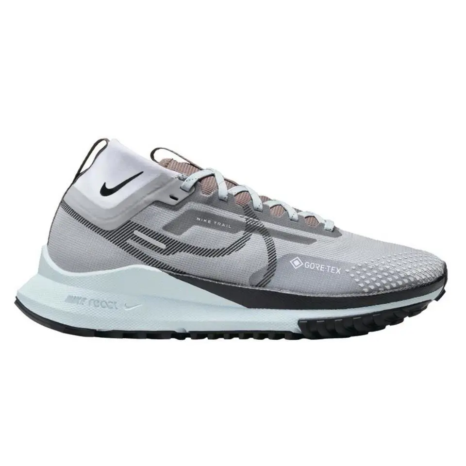 Nike shoes - Nike React Pegasus Trail 4 - DJ7929 005 - LT SMOKE GREY BLACK 4