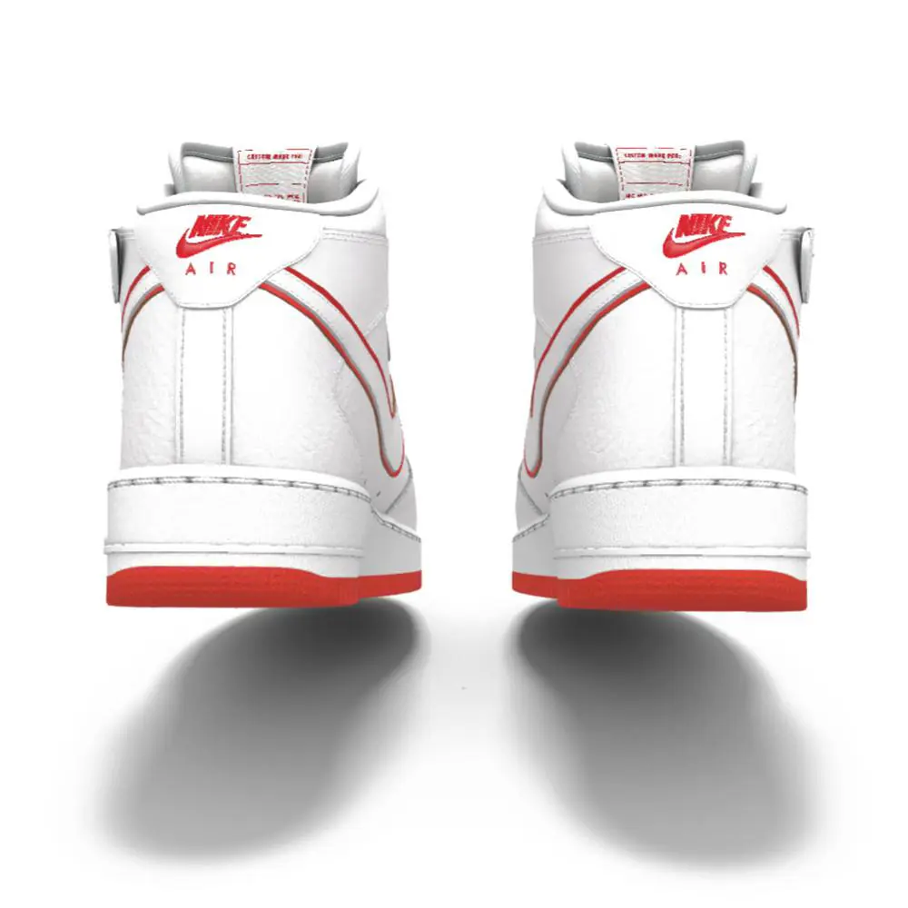 Nike shoes - Nike Air Force 1 Mid - White 2