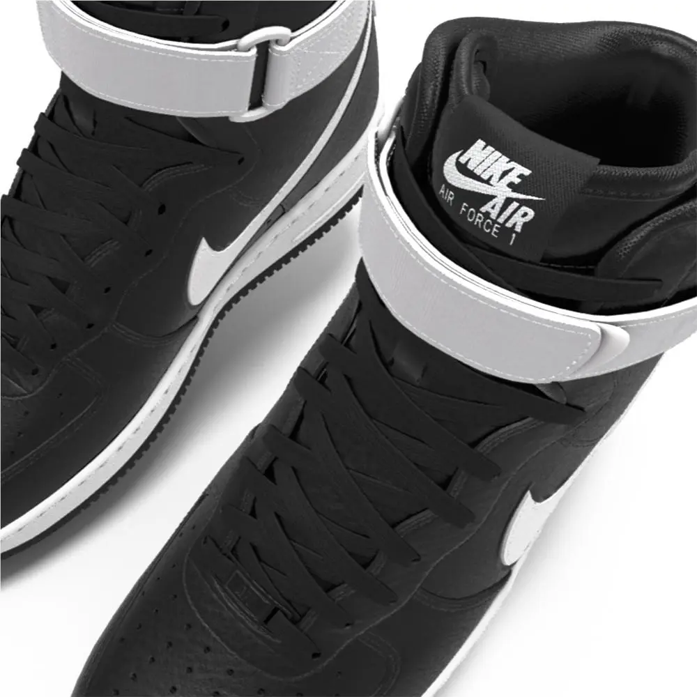 Nike shoes - Nike Air Force 1 - Air Force - HF0658-900 - Black 7