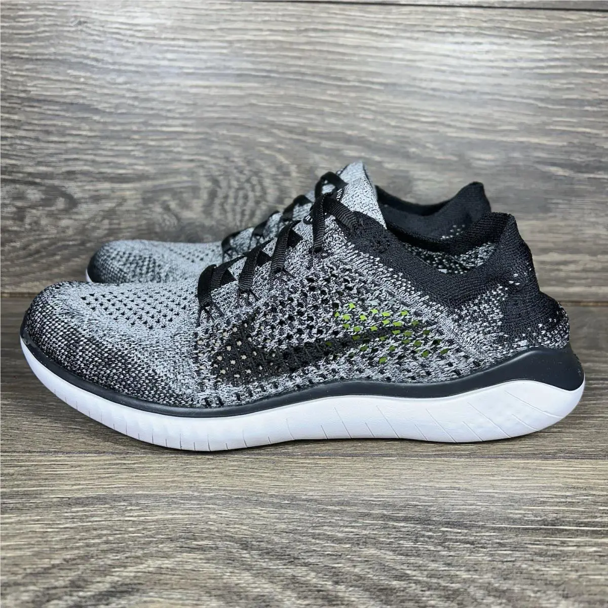 Nike shoes - Nike Free RN Flyknit 2018 Oreo - Black, White 2