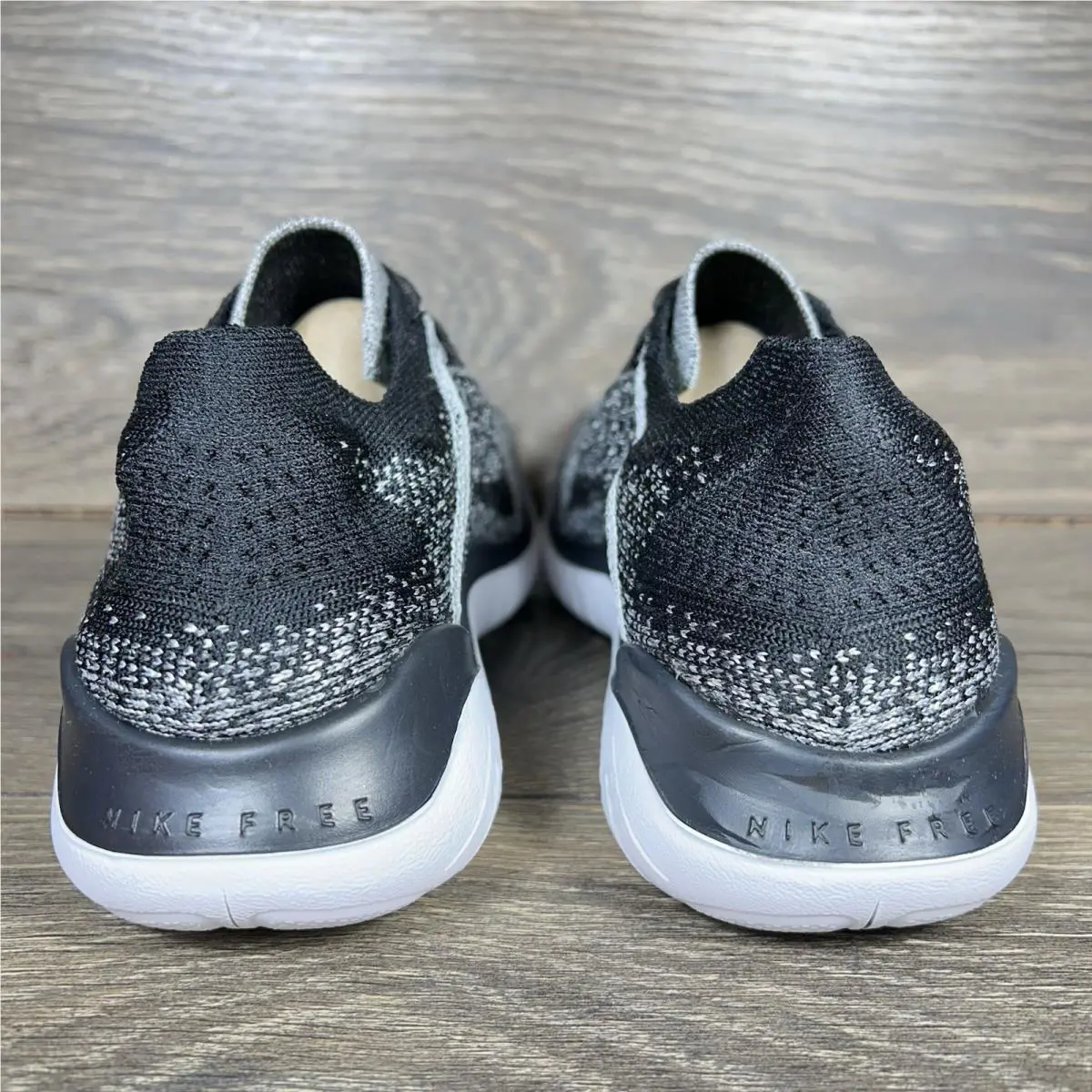 Nike shoes - Nike Free RN Flyknit 2018 Oreo - Black, White 11