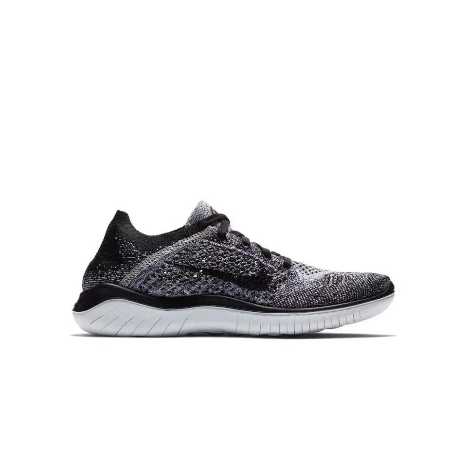 Nike shoes - Nike Free RN Flyknit - Free Flyknit - 942839-101 - WHITE BLACK 4
