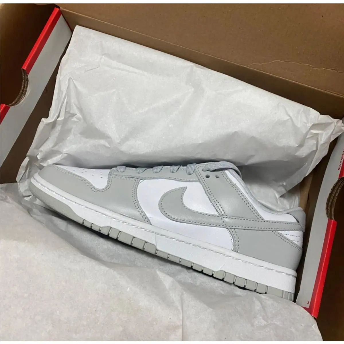 Nike shoes - Nike Dunk Retro Low - Dunk Retro Low - DD1391-103 - WHITE/GREY FOG 3