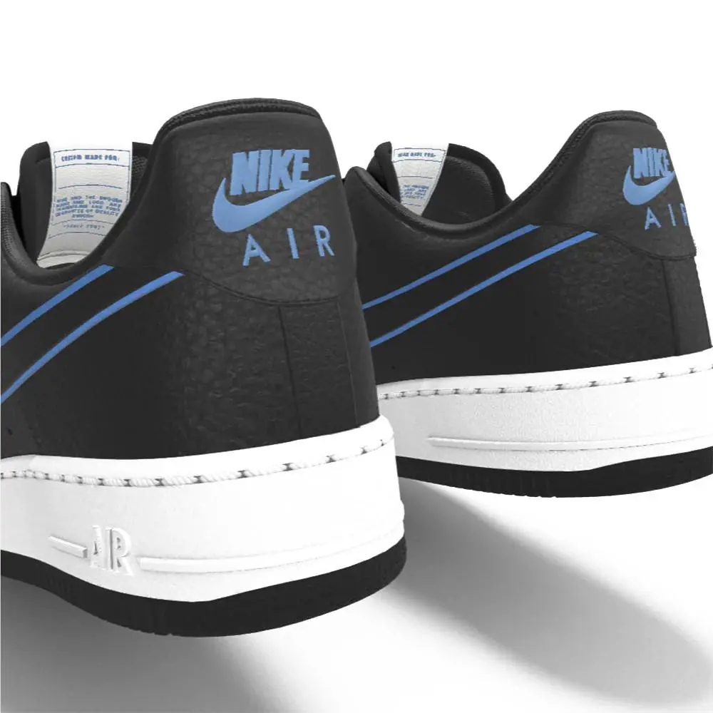 Nike shoes - Nike Air Force 1 Low - Black 6