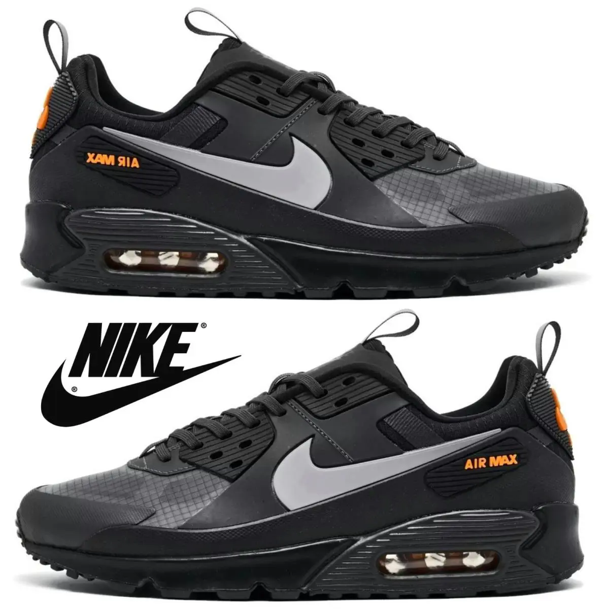Nike shoes - Nike Air Max 90 - Air Max - Black, Maufacturer: Black/Cool Grey/Anthracite/Bright Ceramic 27