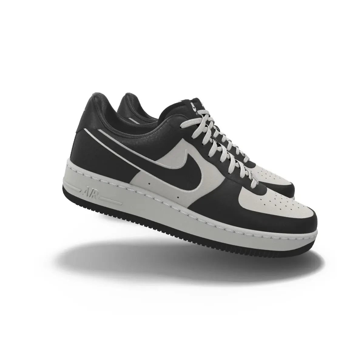 Nike shoes - Nike Air Force 1 - Air Force - Gray 0