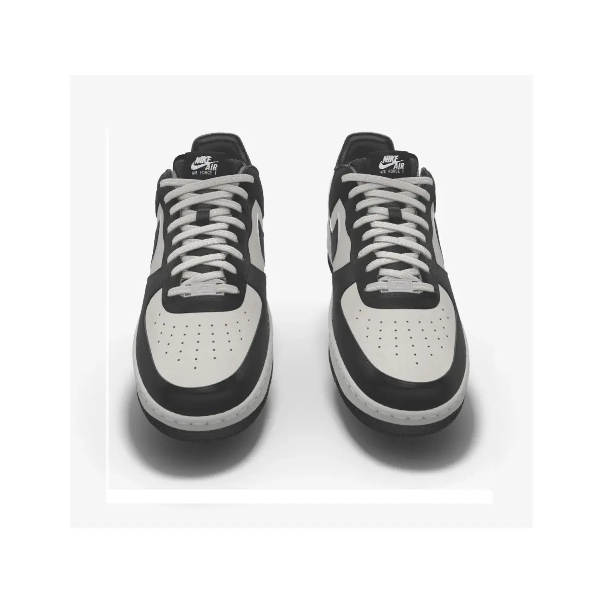 Nike shoes - Nike Air Force 1 - Air Force - Gray 3