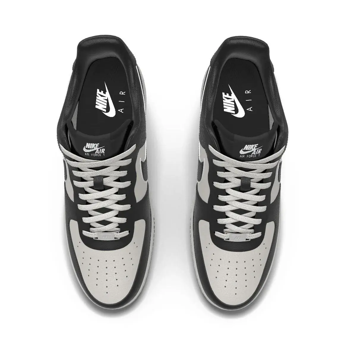 Nike shoes - Nike Air Force 1 - Air Force - Gray 4