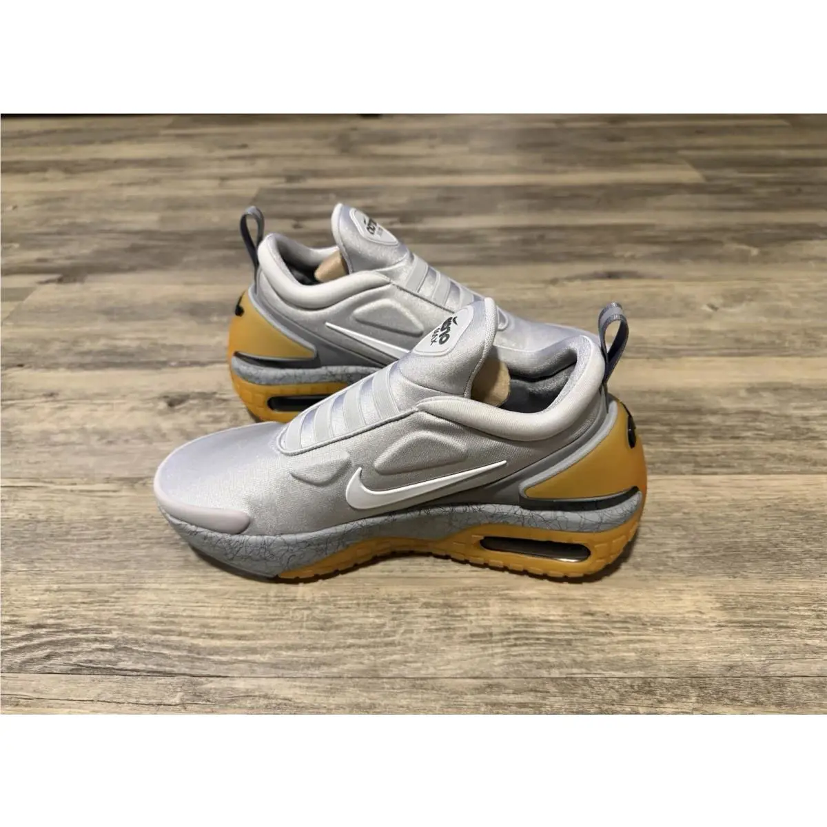 Nike shoes - Nike Adapt Auto Max - Adapt Auto Max - CW7304-001 - Gray/Orange 1