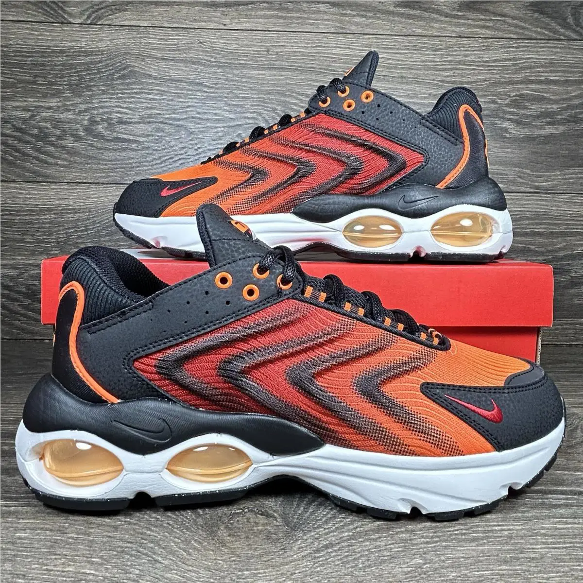 Nike shoes - Nike Air Max TW Black Orange - Black, Orange 7