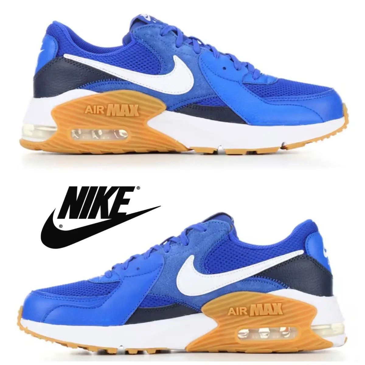 Nike shoes - Nike Air Max Excee - Air Max Excee - Blue, Maufacturer: blu/wht/gum 445 7