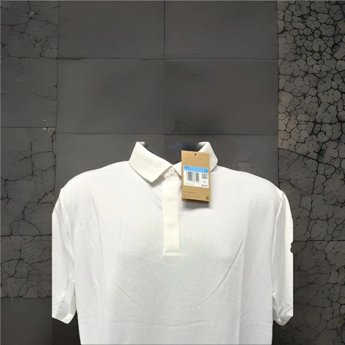 Nike Tour Men`s Dri-fit Jacquard Golf Polo FZ7491 100 Various Sizes White