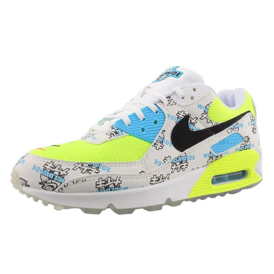 Nike shoes - White/Black/Volt, Main: White 8