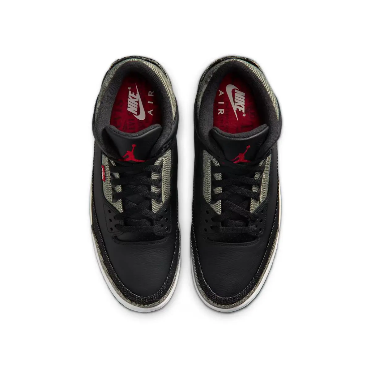 Nike shoes - Jordan 3 Retro Levi’s Black - IR0914-400 - Black 3