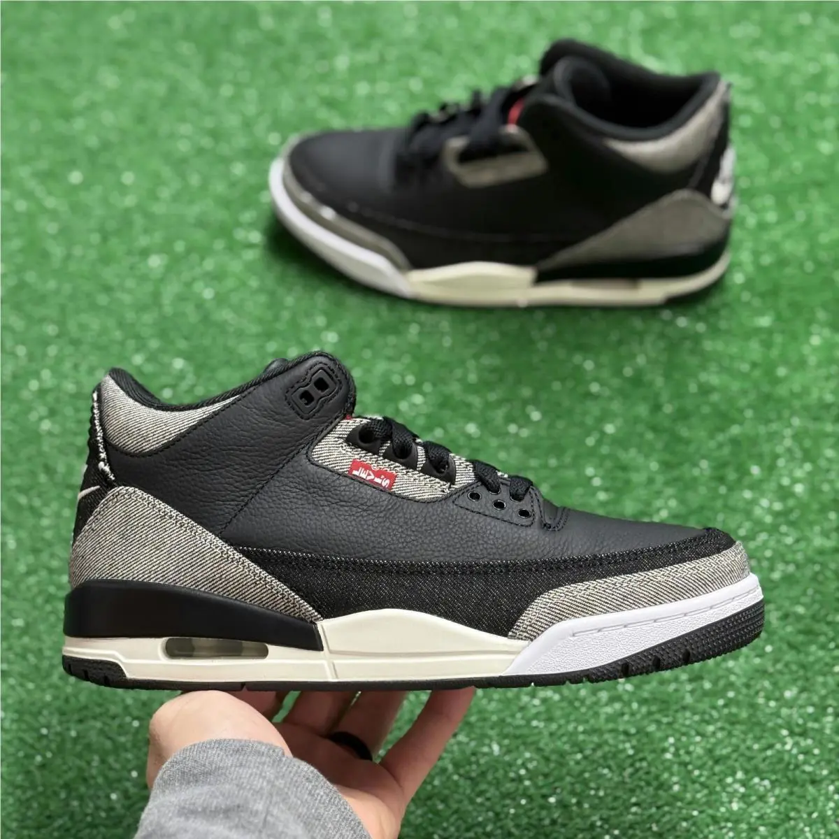 Nike shoes - Jordan 3 Retro Levi’s Black - IR0914-400 - Black 6