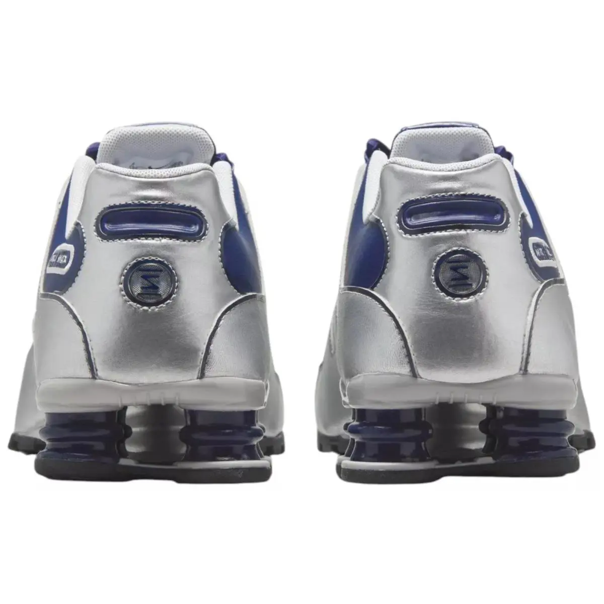 Nike shoes - Nike Shox - Shox - Silver, Maufacturer: Midnight Navy/Black/Metallic Silver 5