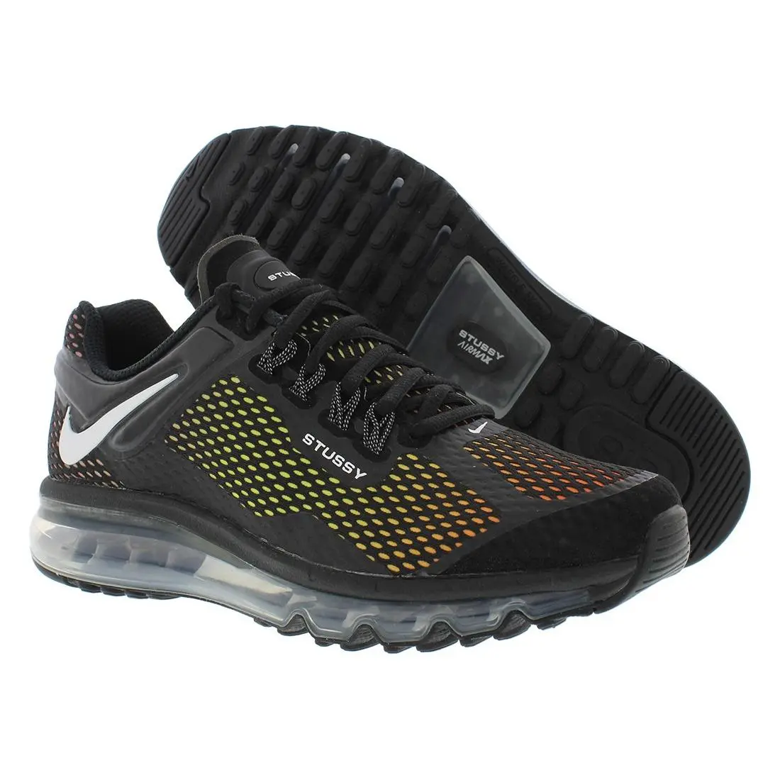 Nike Air Max 2013 Stussy Unisex Shoes Size 8.5 Color: Black/white/black