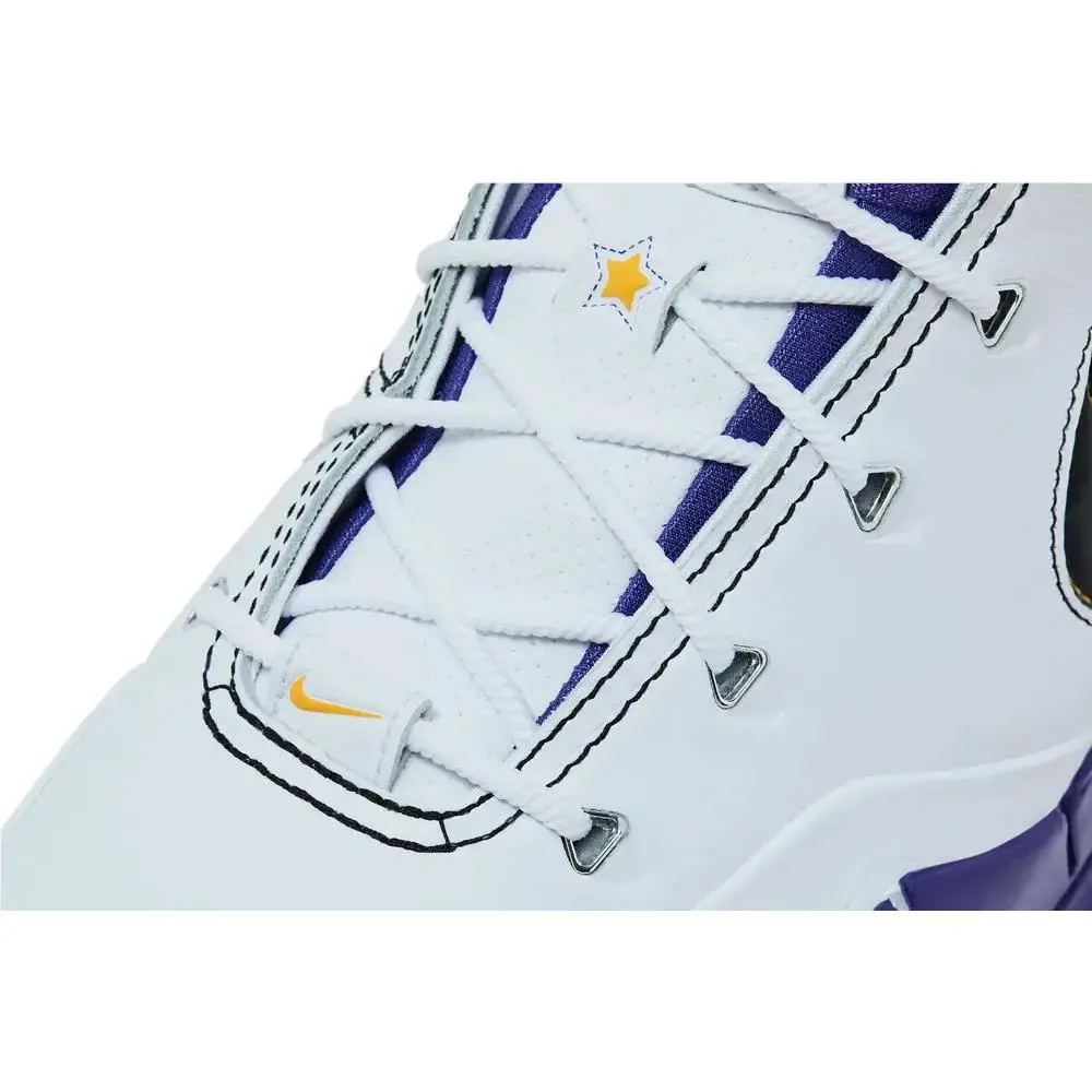 Nike shoes - Nike Zoom Kobe 1 - Zoom Kobe - IM0542-100 - White/Black/Court Purple 5