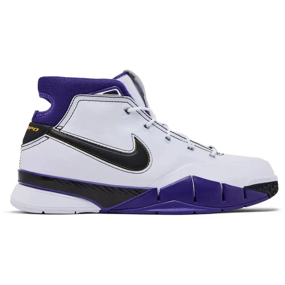 Nike shoes - Nike Zoom Kobe 1 - Zoom Kobe - IM0542-100 - White/Black/Court Purple 7