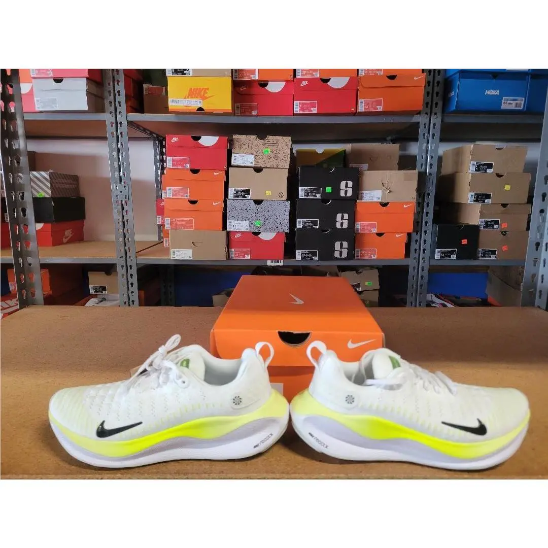 Nike shoes - Nike Reactx Infinity - Reactx Infinity - DR2670 101 - White Black LT Lemon Twist, Women`s: White Black LT Lemon Twist 0