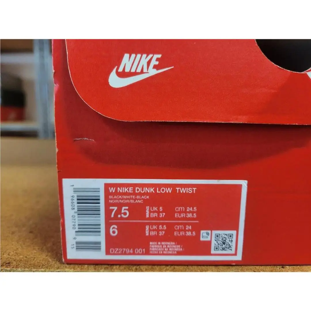 Nike shoes - Nike Dunk Low Twist - Dunk Low Twist - DZ2794 001 - Black White Black, Women`s: Black White Black 4