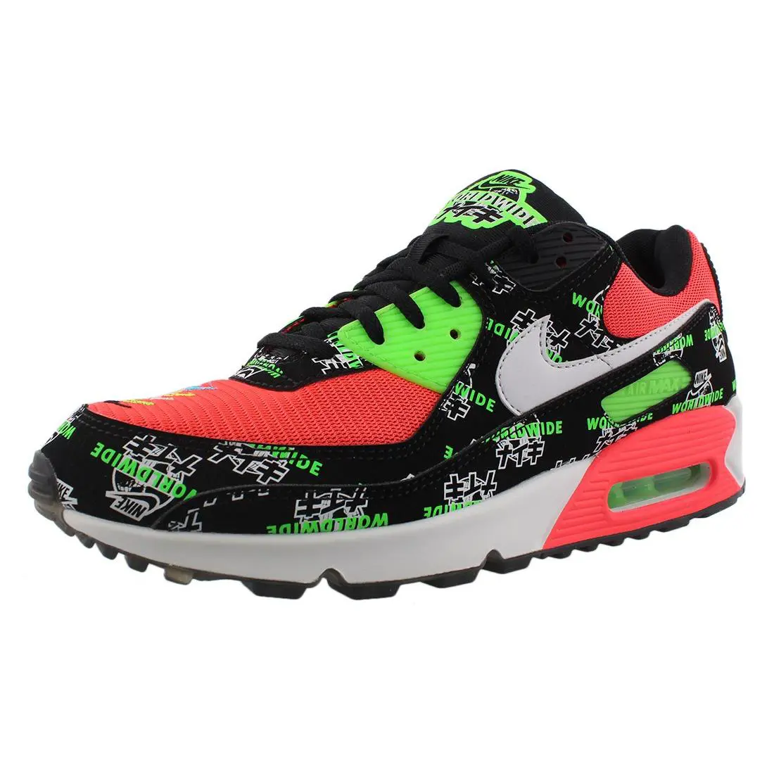 Nike shoes - Black/White/Green Stirke, Main: Black 0