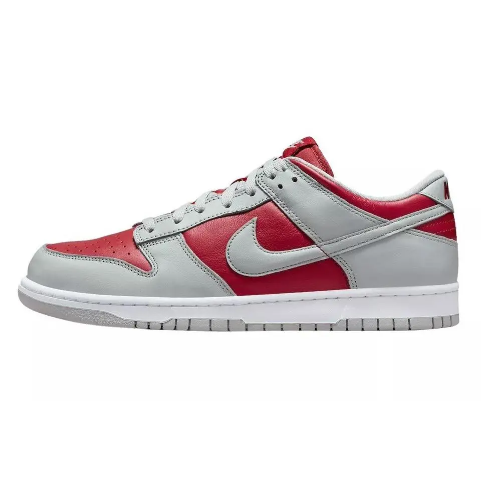 Men`s Nike Dunk Low Retro QS Varsity Red/silver-white FQ6965 600 - Varsity Red/Silver-White