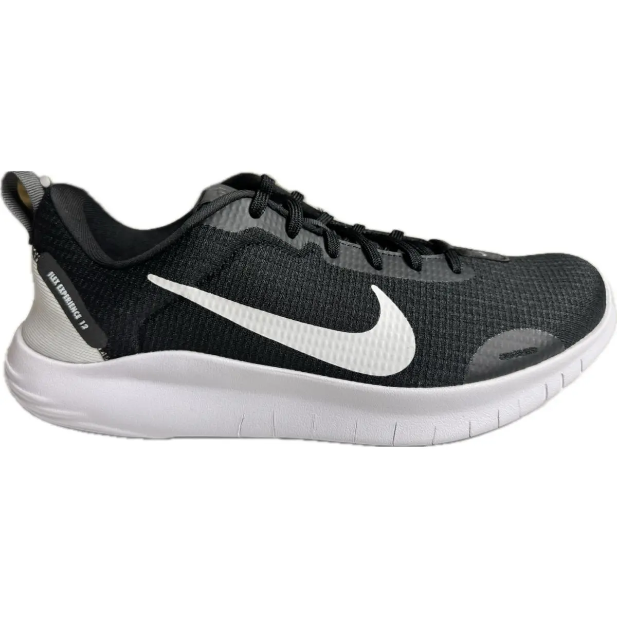 Nike shoes - Nike Flex Experience Run 12 - DV0740-004 - Black/White-Dk Smoke grey 2